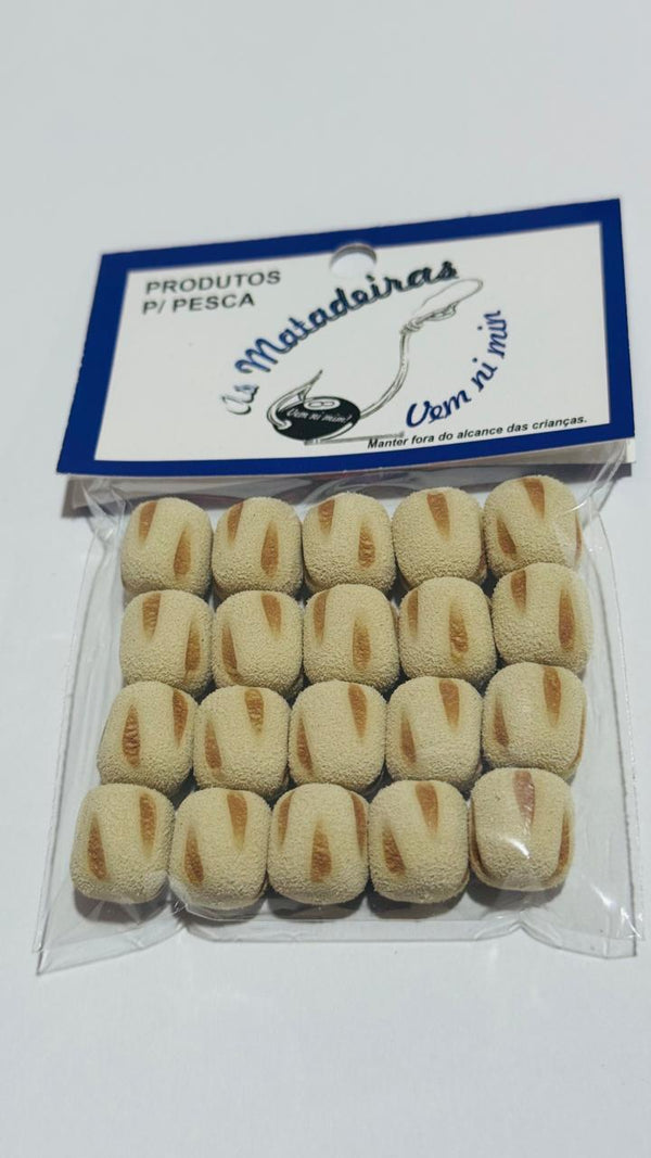 Eva As Matadeiras Formato Ração  Queimadinho 10mm - Pescaria Marca Grife da Pesca - Foto 4 | Grife da Pesca