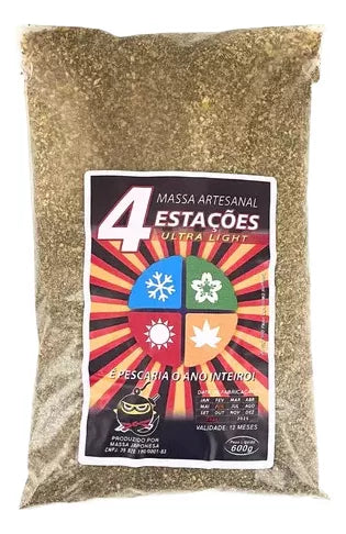 Massa Japonesa - 4 Estações 600g - Pescaria Marca Grife da Pesca - Foto 1 | Grife da Pesca