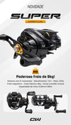 Carretilha CW Super BG - Pescaria Marca Grife da Pesca - Foto 1 | Grife da Pesca