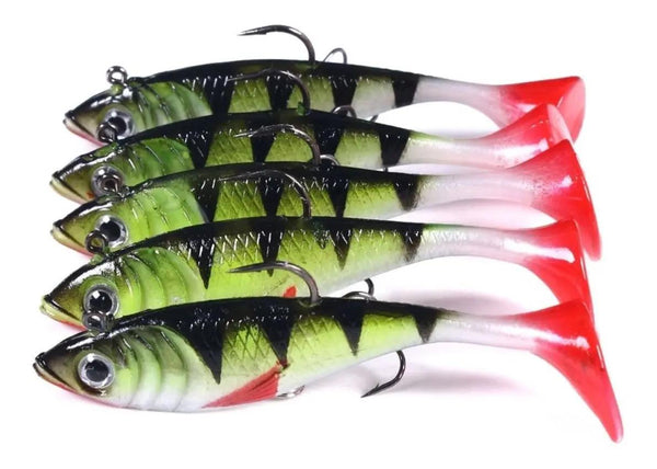 Isca Artificial Silicone 8 cm - Pescaria Marca Grife da Pesca - Foto 1 | Grife da Pesca