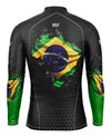 Camisa Mar Negro Masculina Brasil 1 - Pescaria Marca Grife da Pesca - Foto 2 | Grife da Pesca