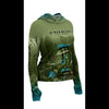 Camiseta Mar Negro X Protection Sublimada Feminina Tucuna Family - Pescaria Marca Grife da Pesca - Foto 3 | Grife da Pesca