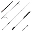 Vara Slow Lumis Salt Jigging PE 3  6'0 40 -150g Full Solid Molinete Cor Preto Camuflado