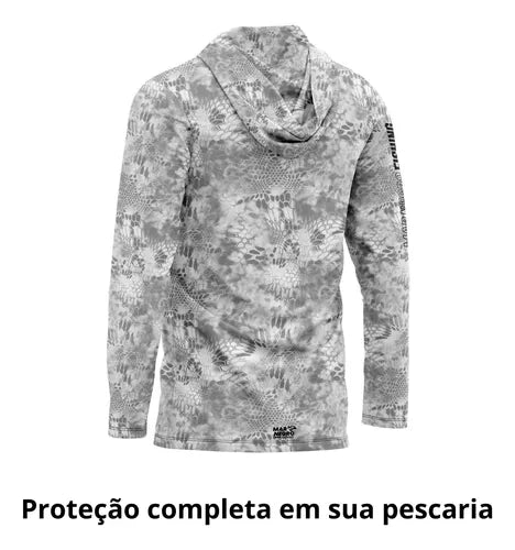 Camisa Mar Negro XProtection Masculino Clear - Pescaria Marca Grife da Pesca - Foto 3 | Grife da Pesca
