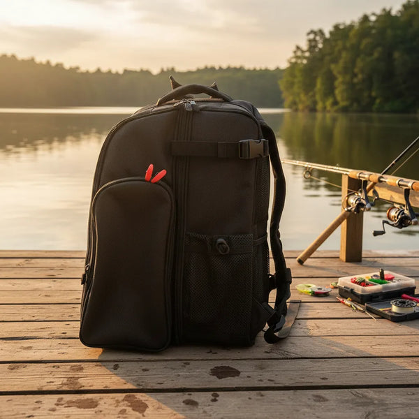 Mochila Lumis Commander De Nylon Com 3 Estojos - Pescaria Marca Grife da Pesca - Foto 3 | Grife da Pesca