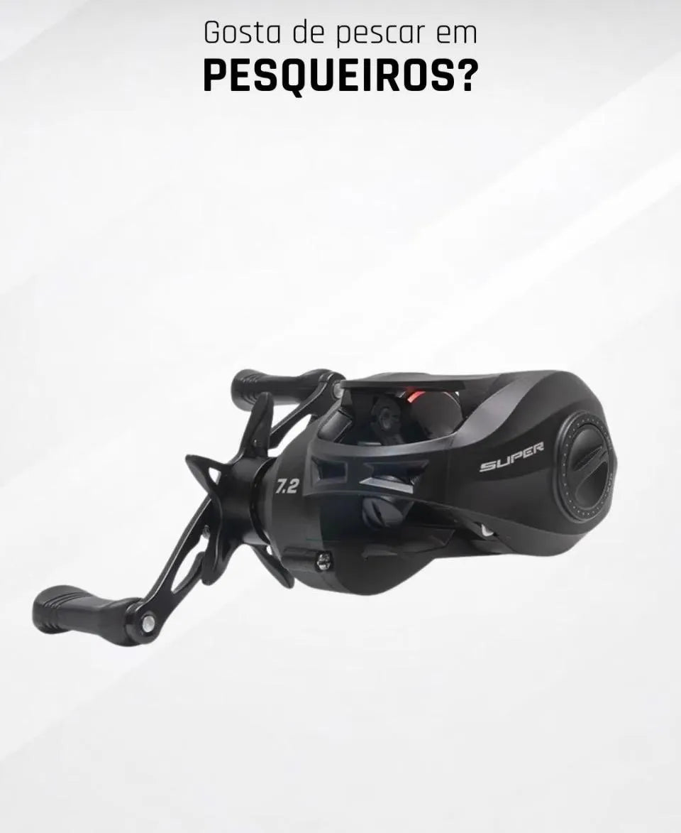 Carretilha Pesca Cw Super Tamba Edition 7 Rol. Drag 9 KG