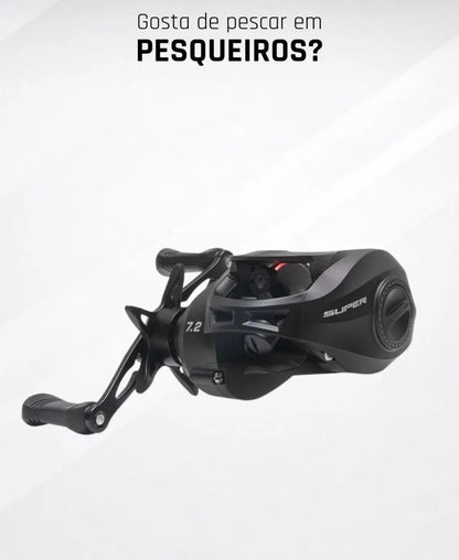 Carretilha Pesca Cw Super Tamba Edition 7 Rol. Drag 9 KG