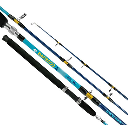 Vara Fibra De Vidro Maciço 2pts De Molinete Barbado 20-40lb