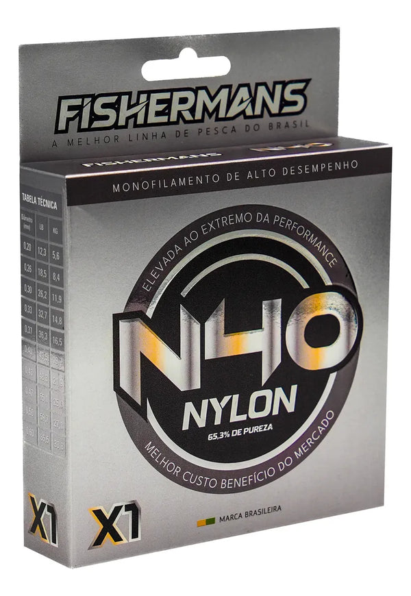 Linha De Pesca Fishermans Monofilamento N40 X1 300 Metros - Pescaria Marca Grife da Pesca - Foto 2 | Grife da Pesca