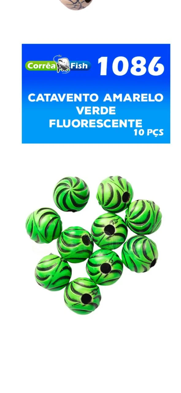 kit com 6 Pacotes de Miçangas Cata Vento - Pescaria Marca Grife da Pesca - Foto 6 | Grife da Pesca