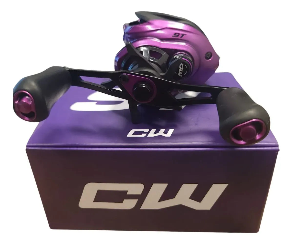 Carretilha CW ST Lilas 6 Rolamentos