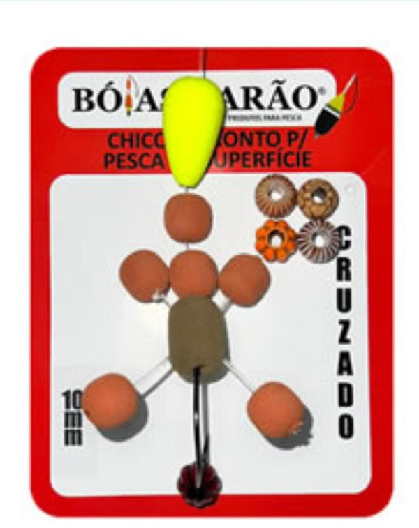 Chicote Pronto Cruzado Anteninha Eva 10mm Barão - Pescaria Marca Grife da Pesca - Foto 4 | Grife da Pesca