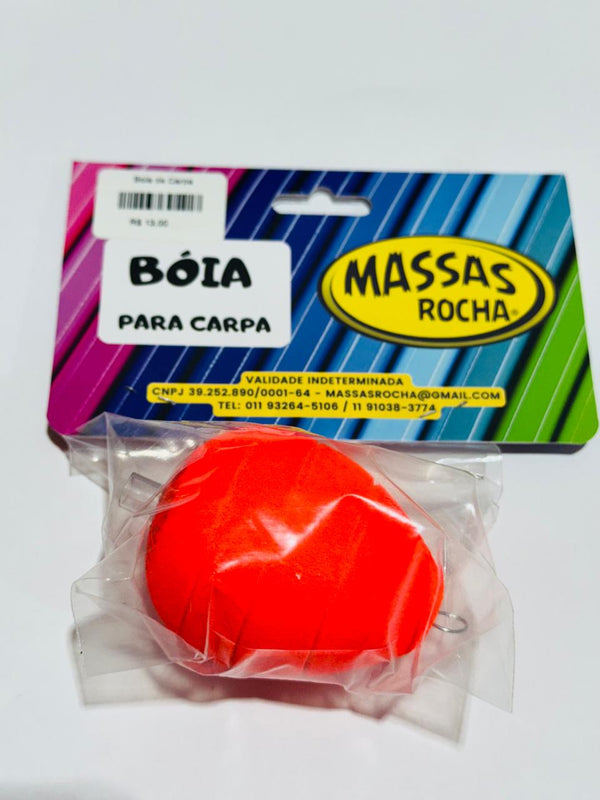 Boia de Carpa Cabeçuda de EVA Laranja - Pescaria Marca Grife da Pesca - Foto 1 | Grife da Pesca