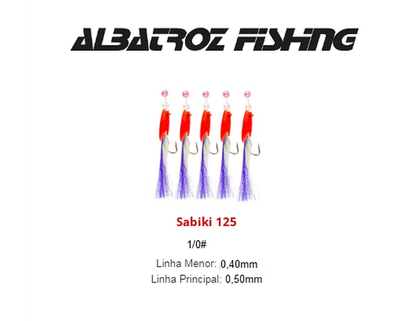 Sabiki Albatroz Ref:Ala 125
