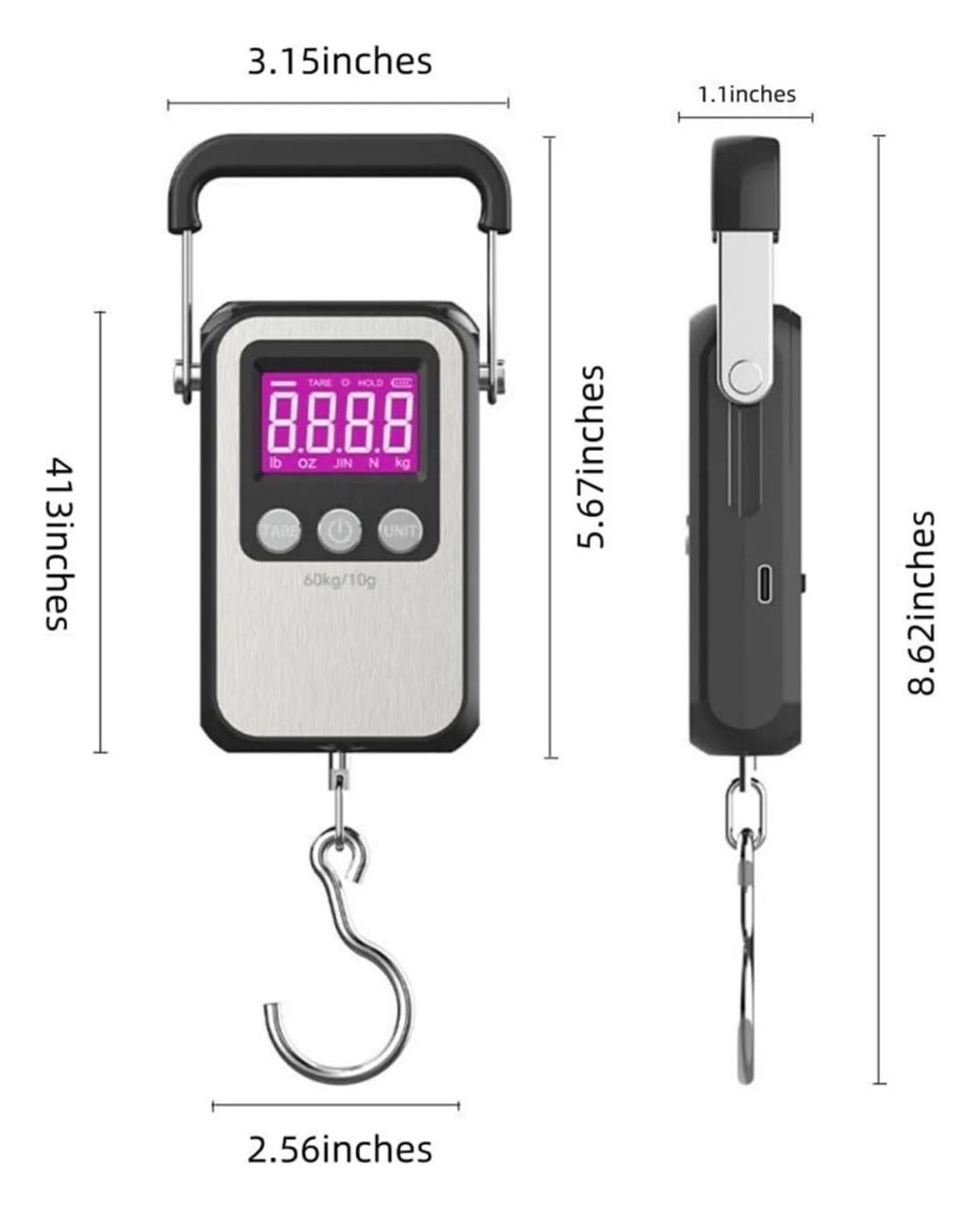 Balança Digital Albatroz BA-024- 60 Kg