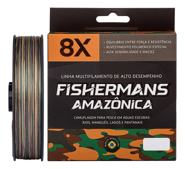 Linha Fishermans Amazonica 8X 600 mtrs - Pescaria Marca Grife da Pesca - Foto 1 | Grife da Pesca