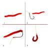 Minhoca Artificial de Silicone - Pescaria Marca Grife da Pesca - Foto 6 | Grife da Pesca