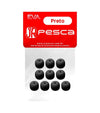 Kit com 10 Pacotes de EVA 12mm JR Formato Ração com Cores Variadas. - Pescaria Marca Grife da Pesca - Foto 7 | Grife da Pesca