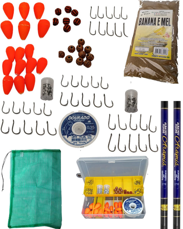 Kit De Pesca Completo Para Tilapia - Pescaria Marca Grife da Pesca - Foto 1 | Grife da Pesca