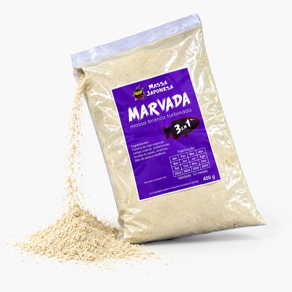 Kit 4 Massa Marvada Japonesa