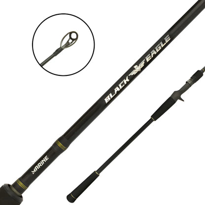 Vara para carretilha Marine Sports Black Eagle BG 8'0" (2,44m) 50 Lbs BLKE-C802HF 02 Partes