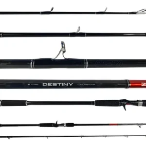 Vara Carretilha Zeeo Destiny 2,40m 20-50lb - 2 Partes