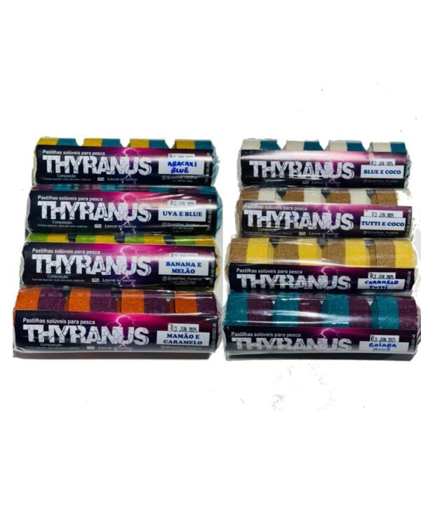 Pastilha Para Carpa Cabeçuda Thiranus Varios Sabores